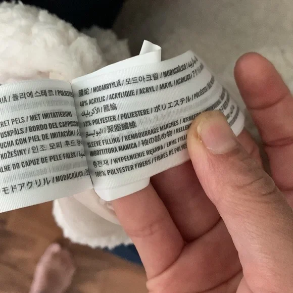 ABERCROMBIE AND FITCH Sherpa Lined long Winter Coat. XS - Picture 4 of 12